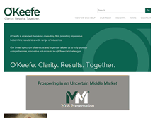 Tablet Screenshot of okeefellc.com